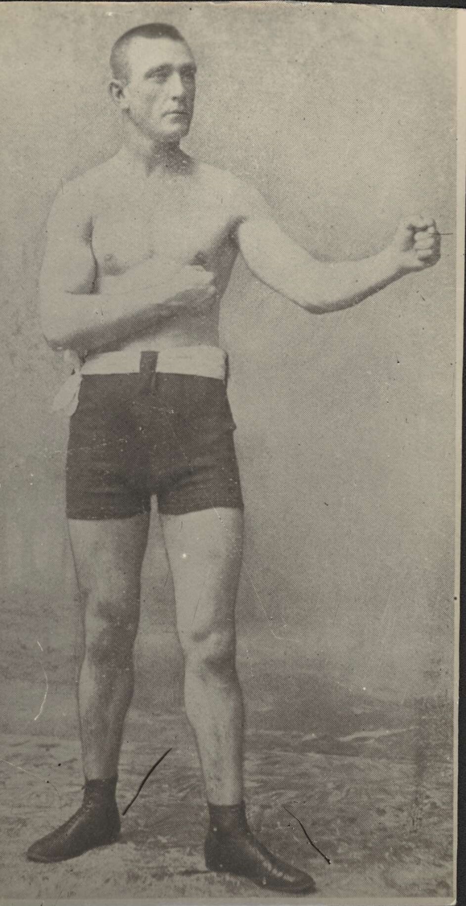 Photograph of boxer Charlie Dunn