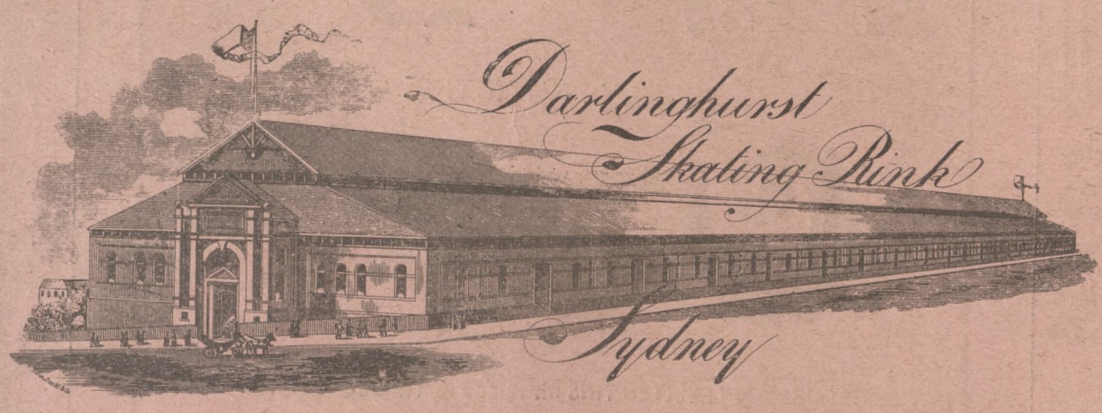 Illustration of Darlinghurst Skating Rink